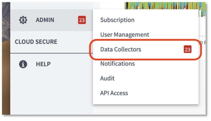 Data Collector Menu