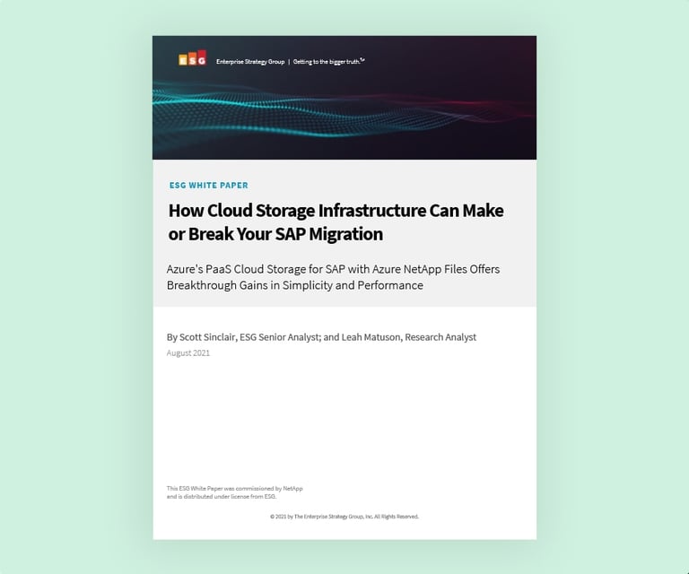 SAP on Azure for SAP Cloud Migration | NetApp
