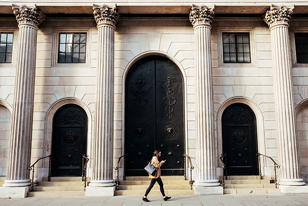 financial building