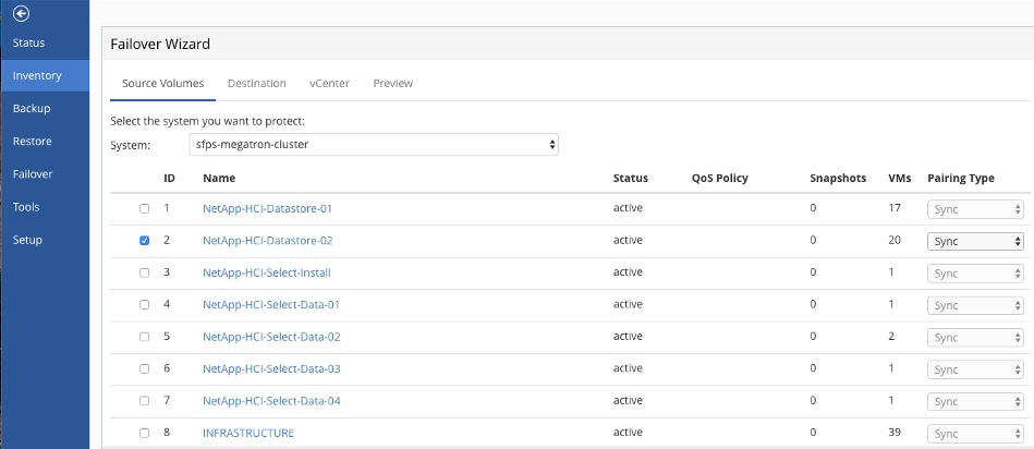 A replication wizard helps you to easily enable NetApp Elements® replication to help with disaster recovery