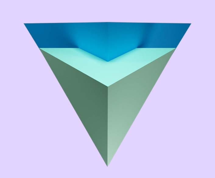 trianglular object