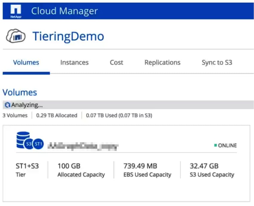 Tiering Demo