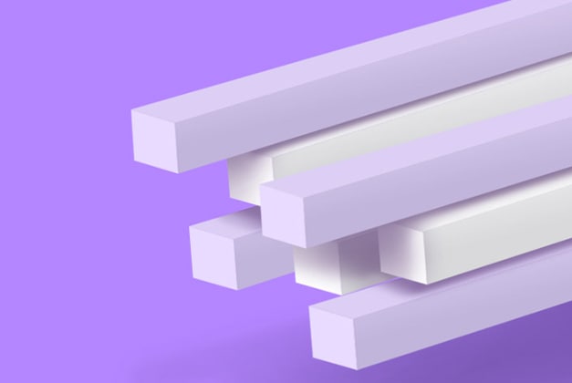 white sticks out of purple wall