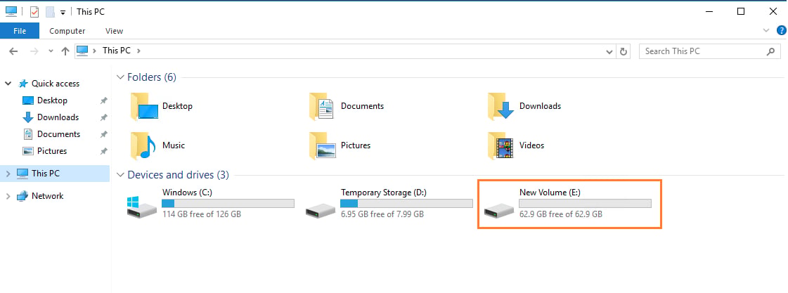 Drive Size Increased