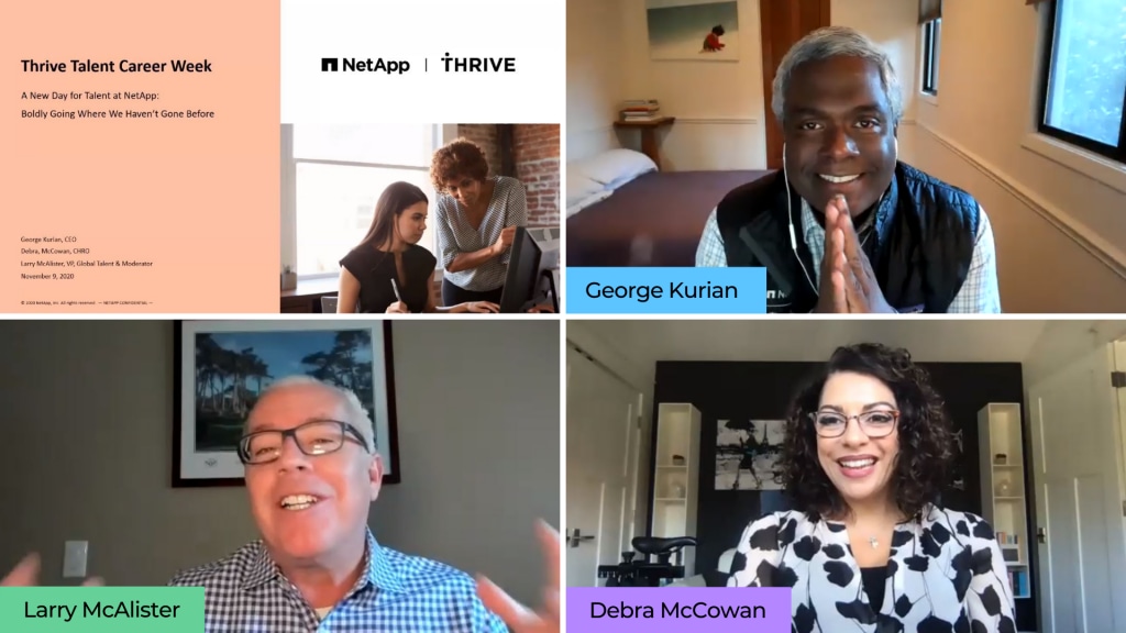 NetApp Thrive Talent Career Week Day 1