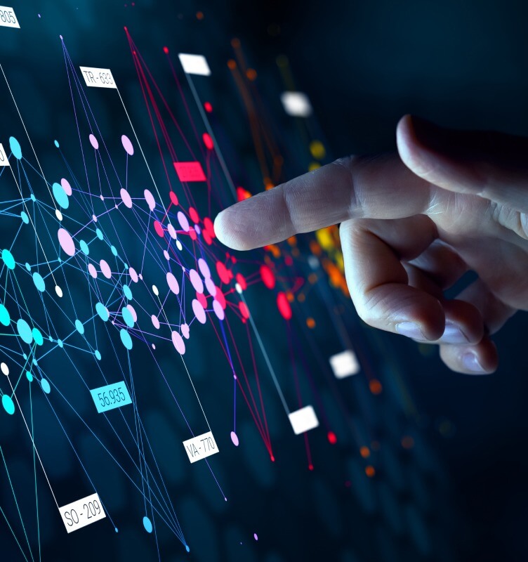 Visualization of data analytics