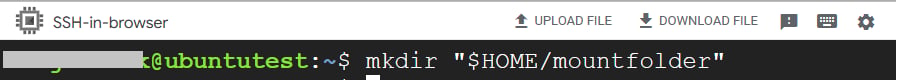 Create directory