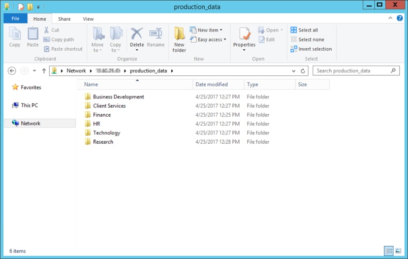 on-premises FAS system