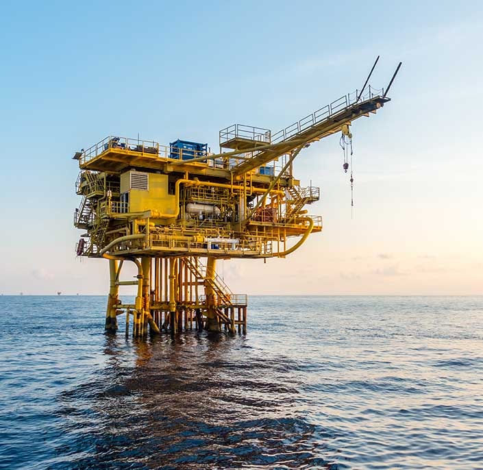 Oil and gas platform