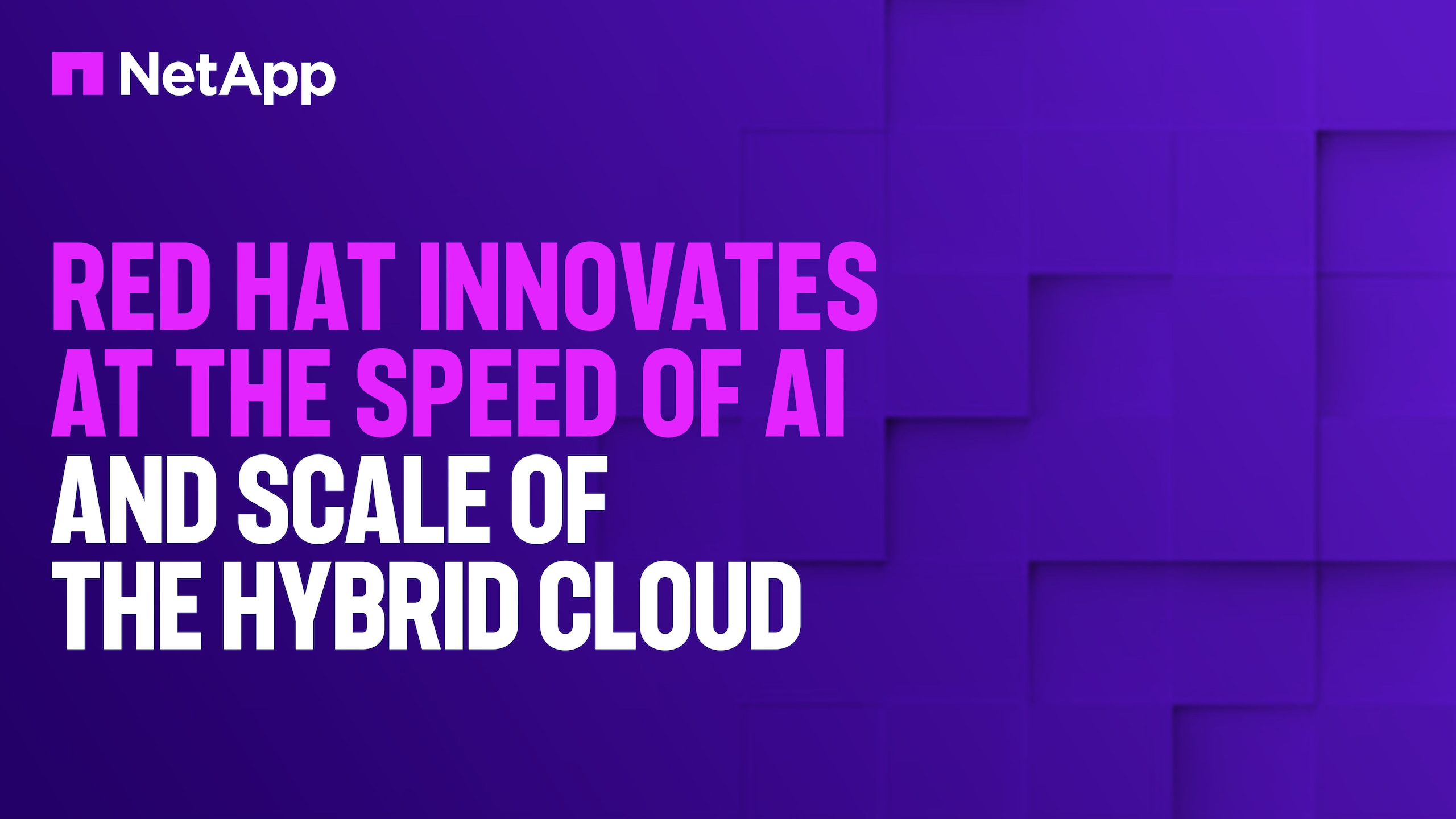 Red Hat innovates at the speed of AI and scale of the hybrid cloud