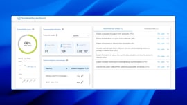 모니터에 표시된 BlueXP 다이어그램
