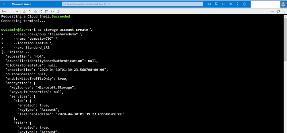SMB Mount in Ubuntu Linux with Azure File Storage - Inline Image 3