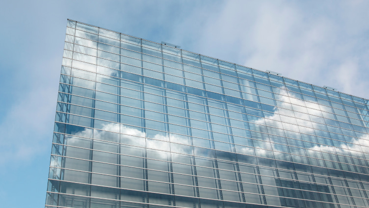 Side of an office building
