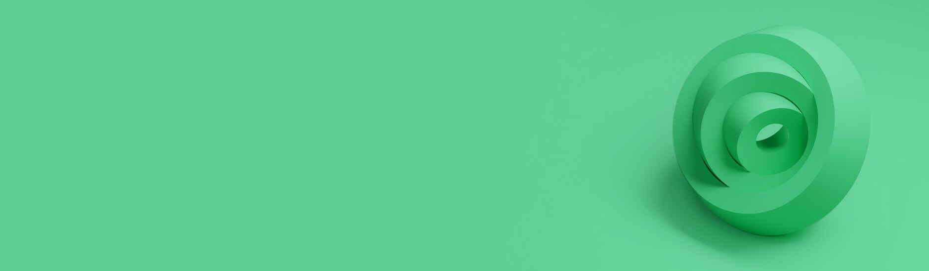 green ring objects stuck together