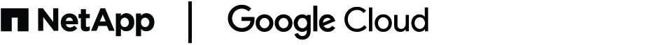 logotipos NetApp e Google Cloud