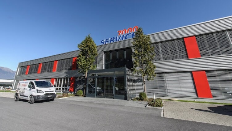 Outside shot of Service 7000 Headquarters