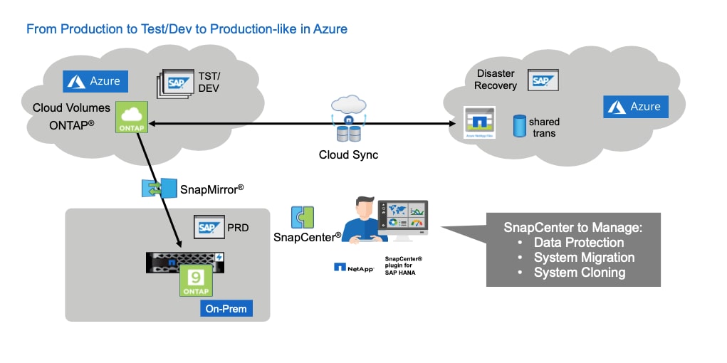 Cloud Volumes ONTAP and Azure NetApp Files: SAP HA - Inline Image 1