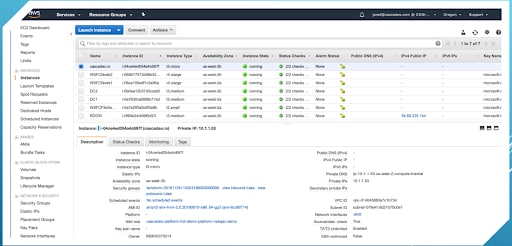 cascadeo.io Managed Cloud Operations for Windows + Cloud Volumes Service Workloads on AWS