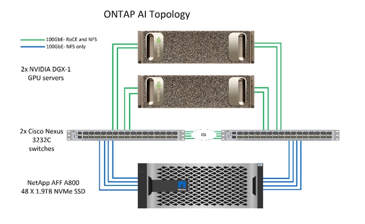 ONTAP AI Topology Diagram