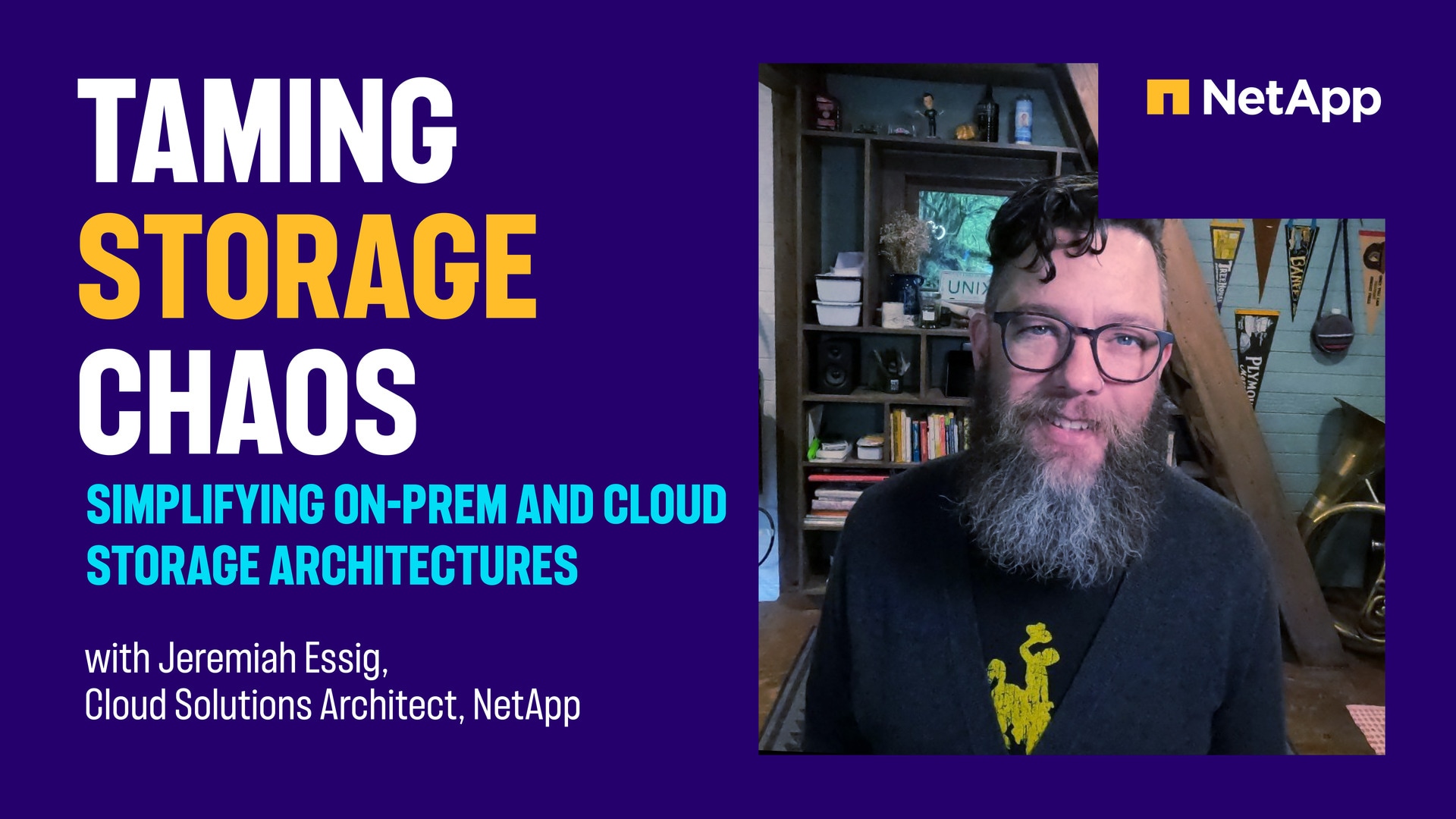 Taming storage chaos - Simplifying on-prem and cloud storage ...