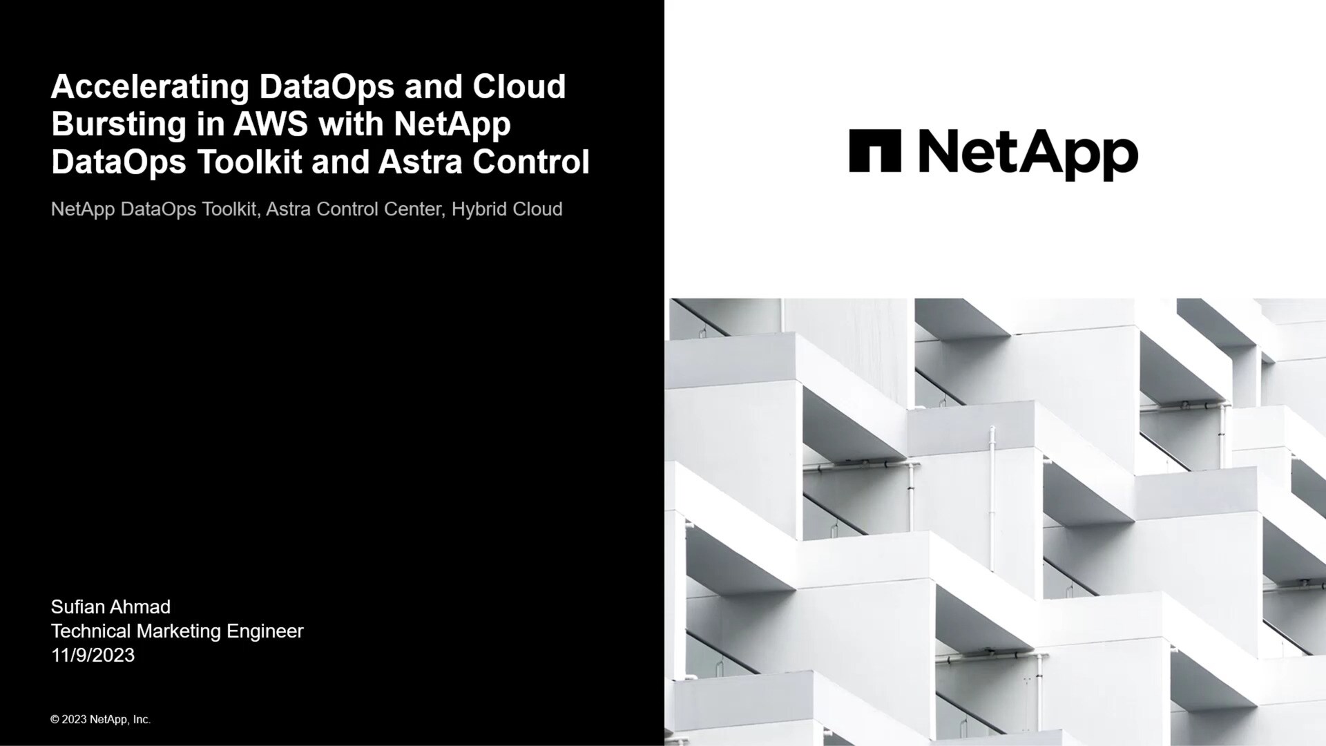 Netapp Astra Control JupyterLab cloud bursting with NetApp DataOps Toolkit and Astra Control ...