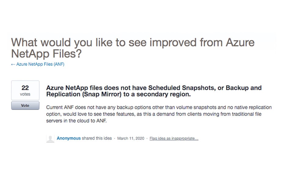 Azure NetApp Files Image