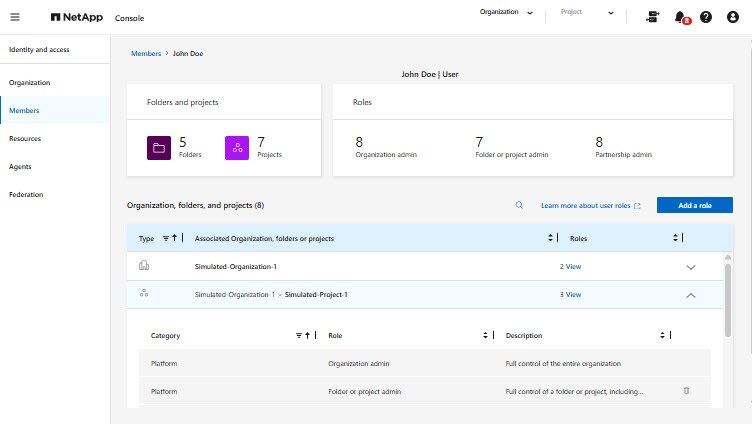 netapp console snapshot