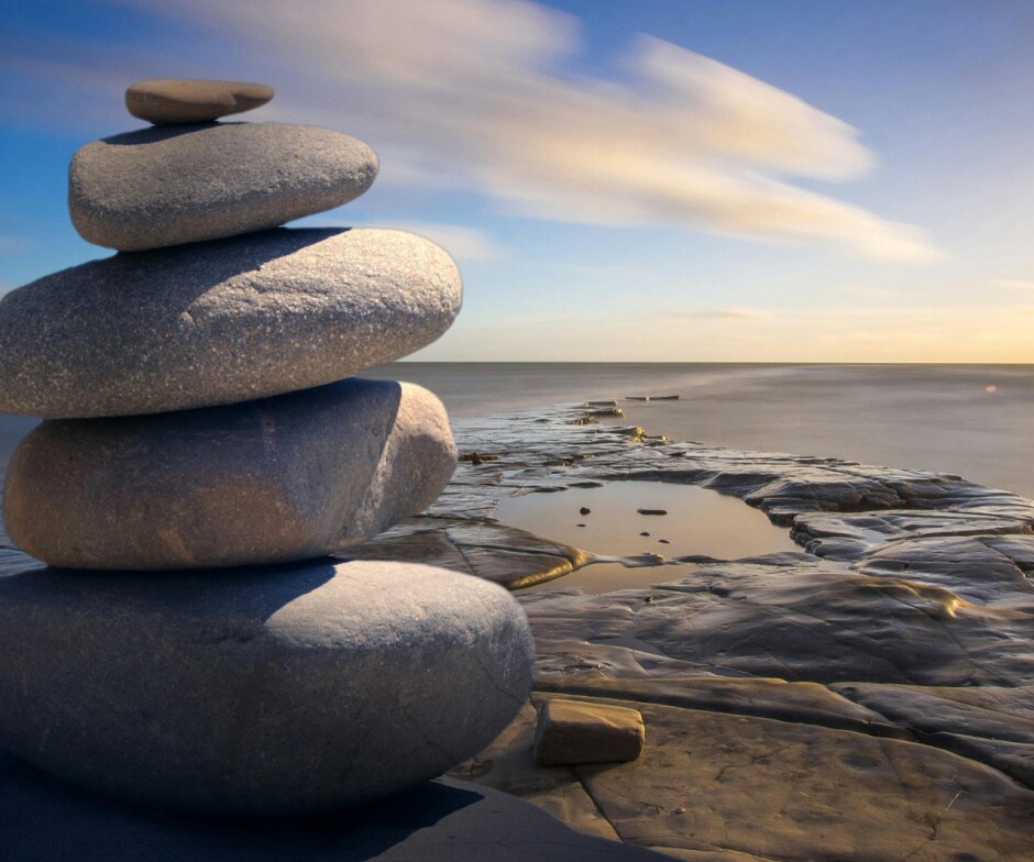 stones on top of one another