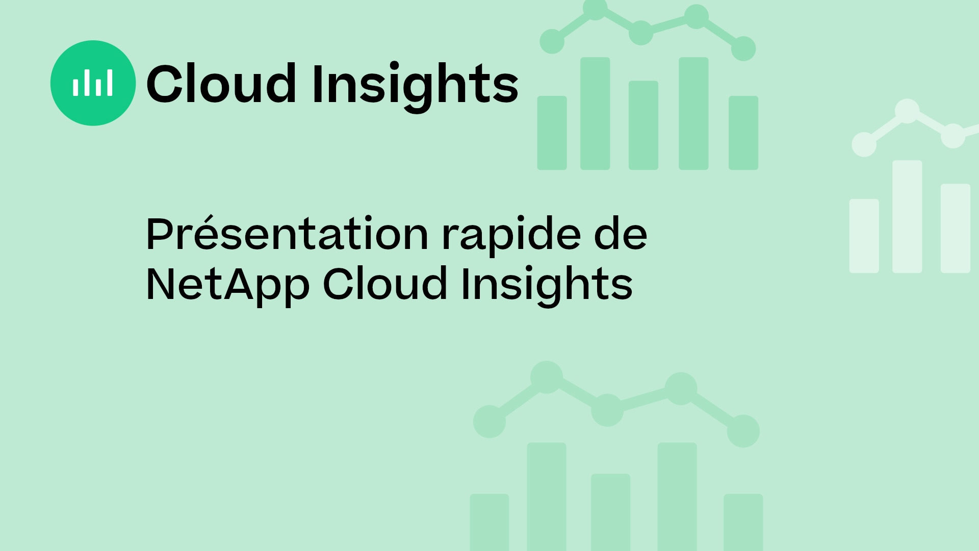 Présentation de Cloud Insights | NetApp Video