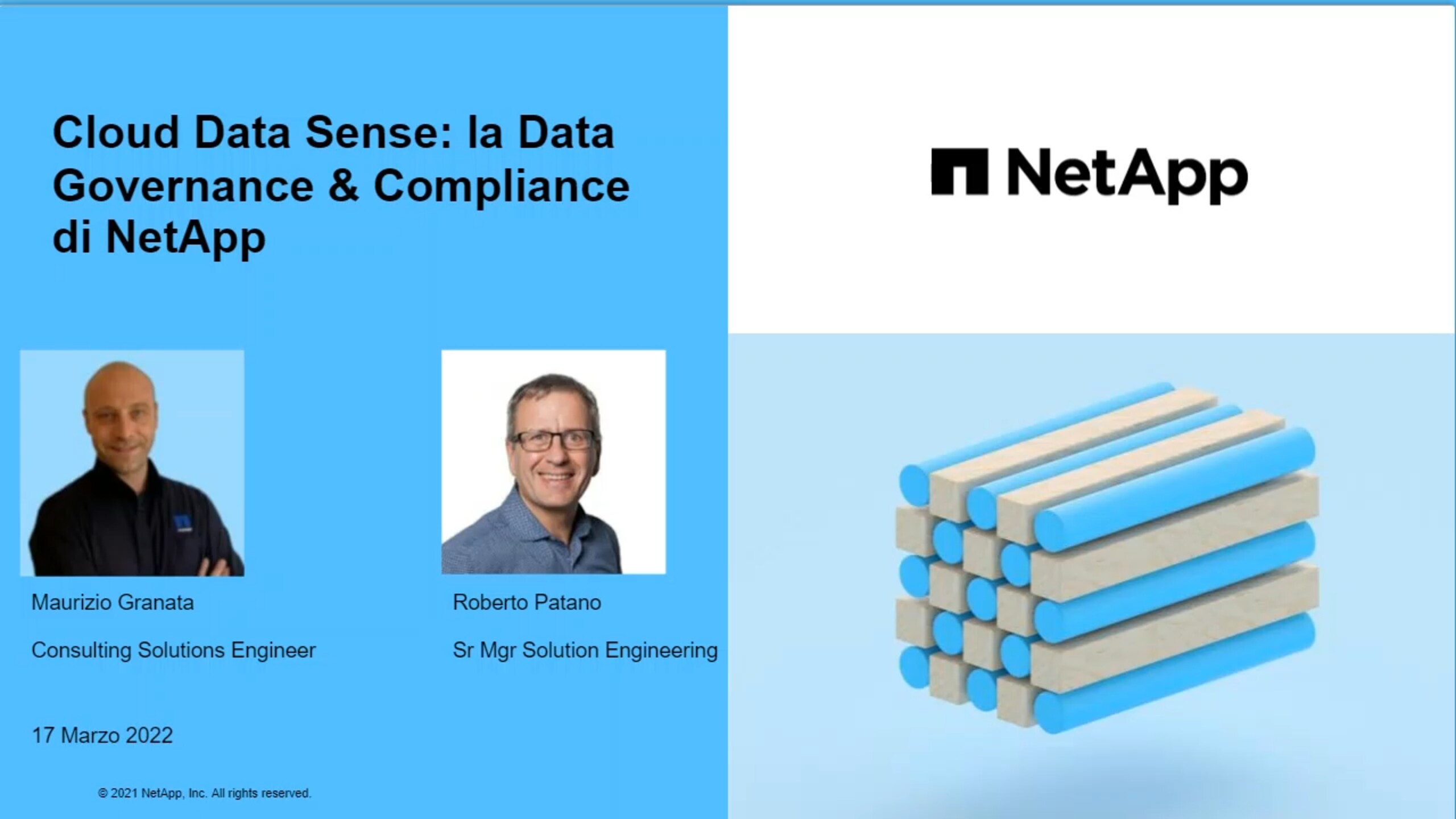 Netapp Cloud Org Chart NetApp Cloud Data Sense - la data governance and compliance di NetApp ...