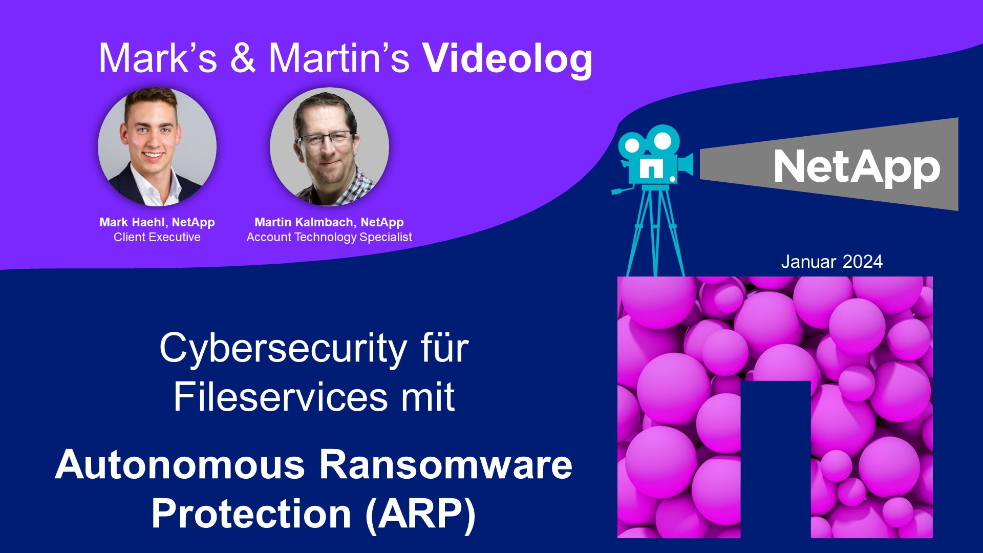 Netapp Autonomous Ransomware Protection Arp Cybersecurity mit ARP | NetApp Video