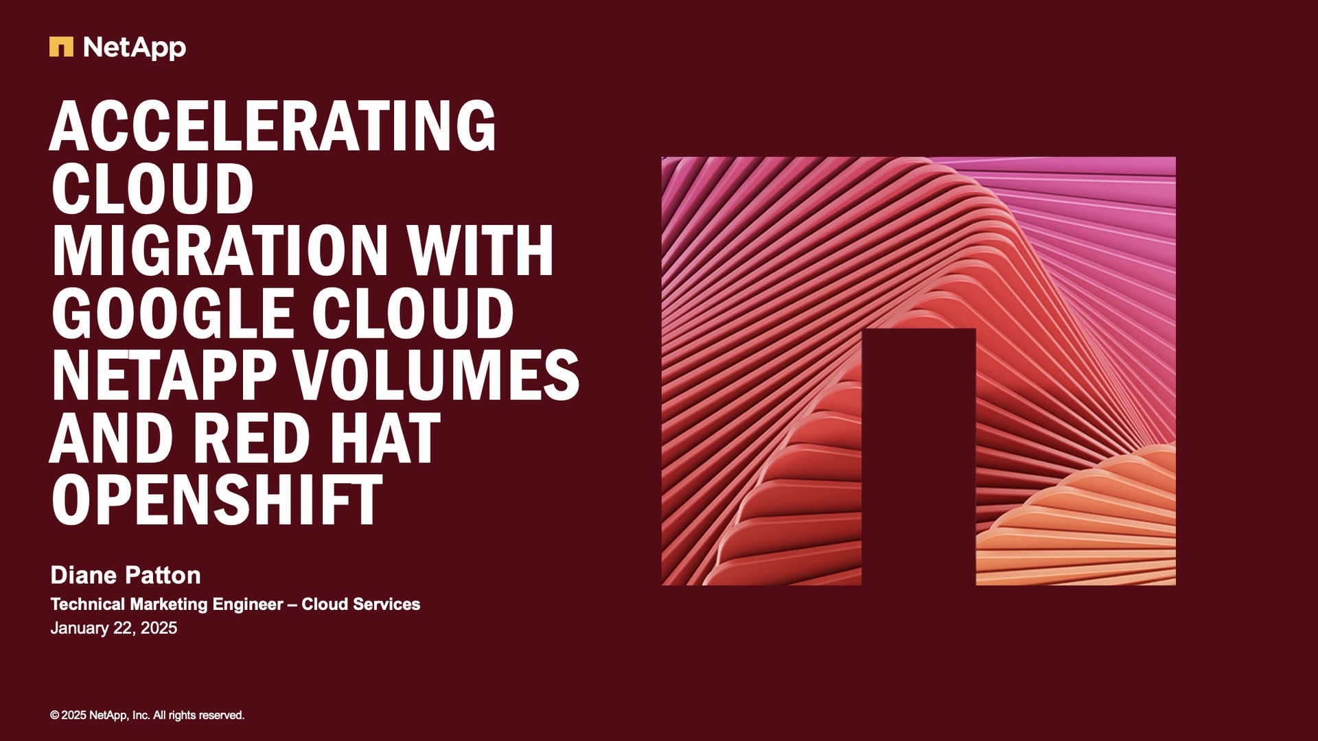 Accelerating DevOps with Red Hat OpenShift and Google Cloud NetApp ...