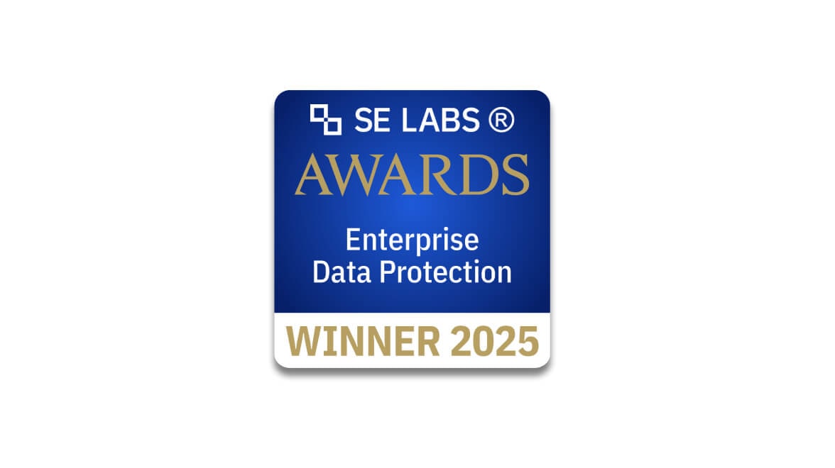 SE Labs Awards: Enterprise Data Protection, Winner 2025