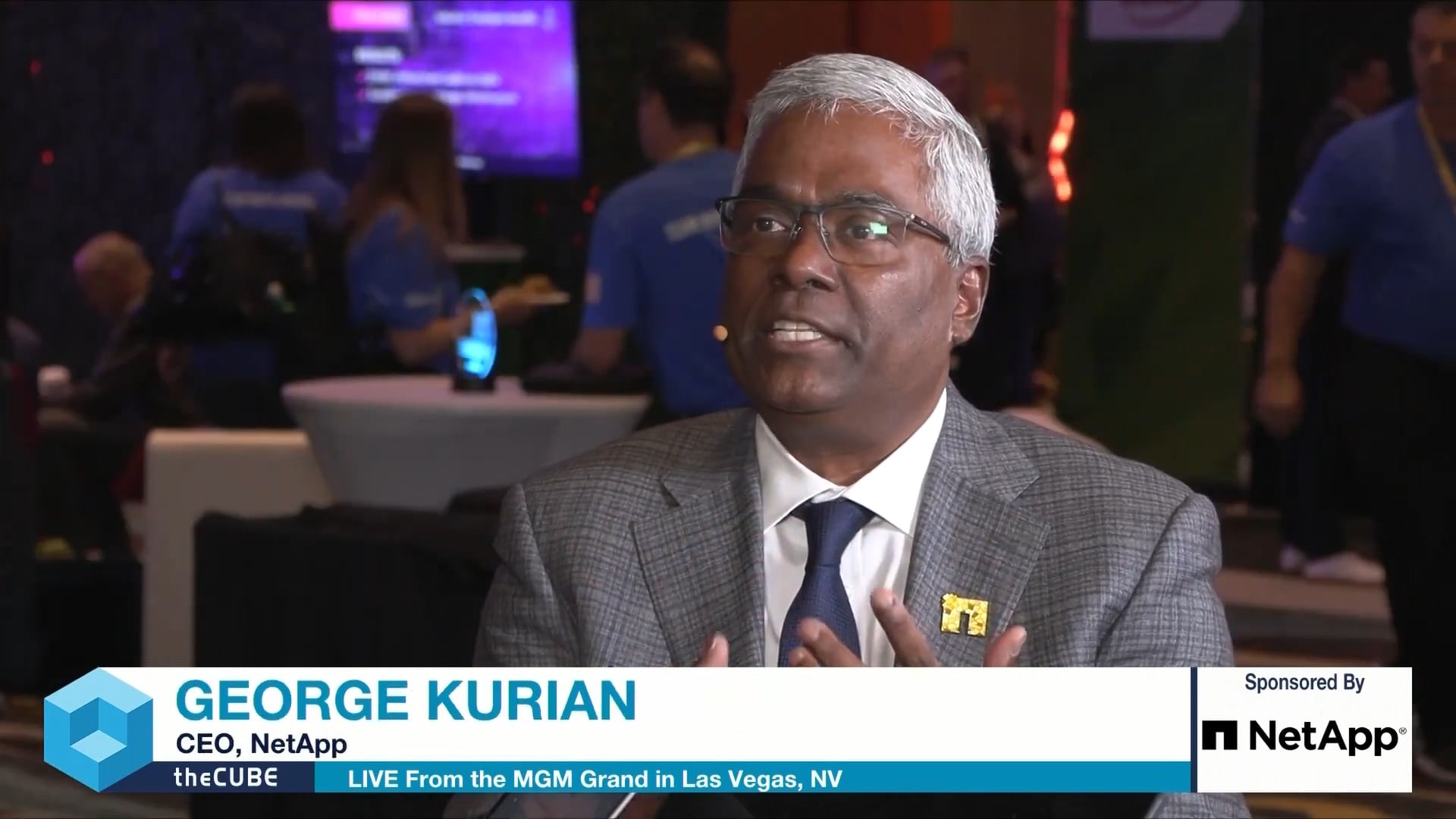 George Kurian - theCUBE interview at NetApp Converge 2024 | NetApp Video