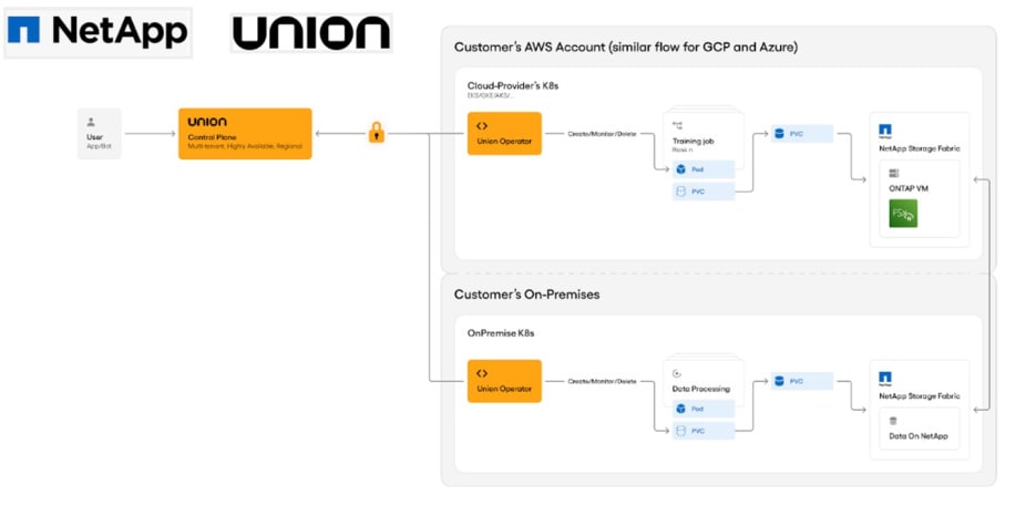 NetApp Union Diagram