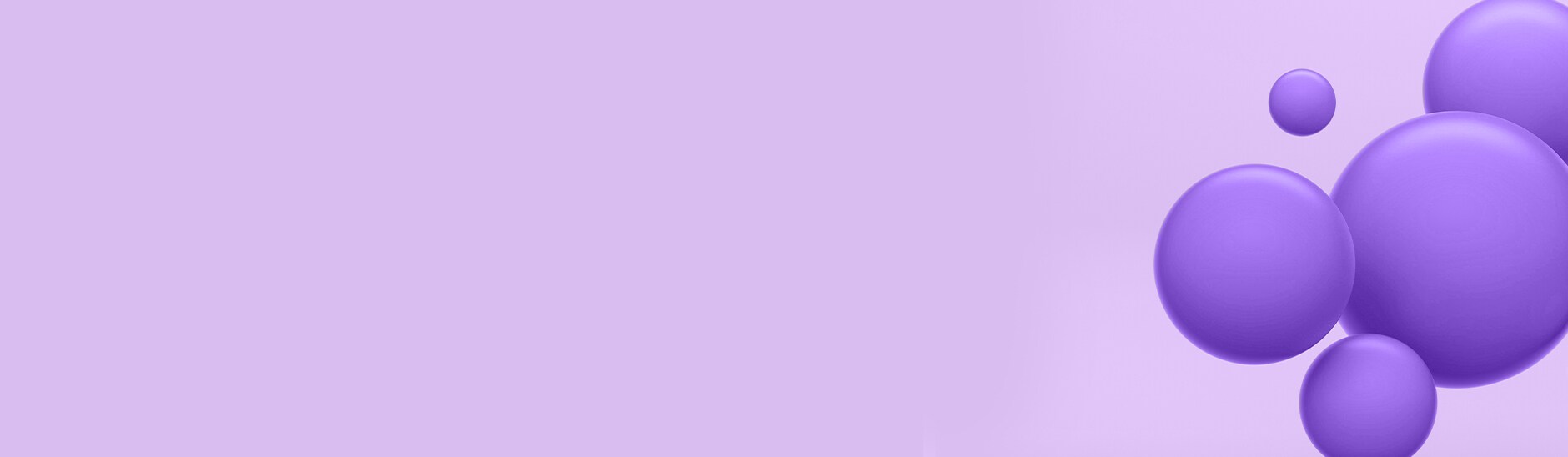 purple bubbles
