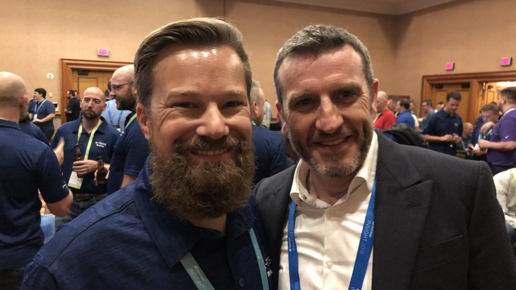 Left to right: Ingo Fuchs, Matt Watts