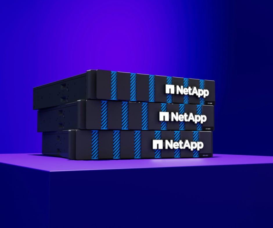 ASA device with NetApp Logo