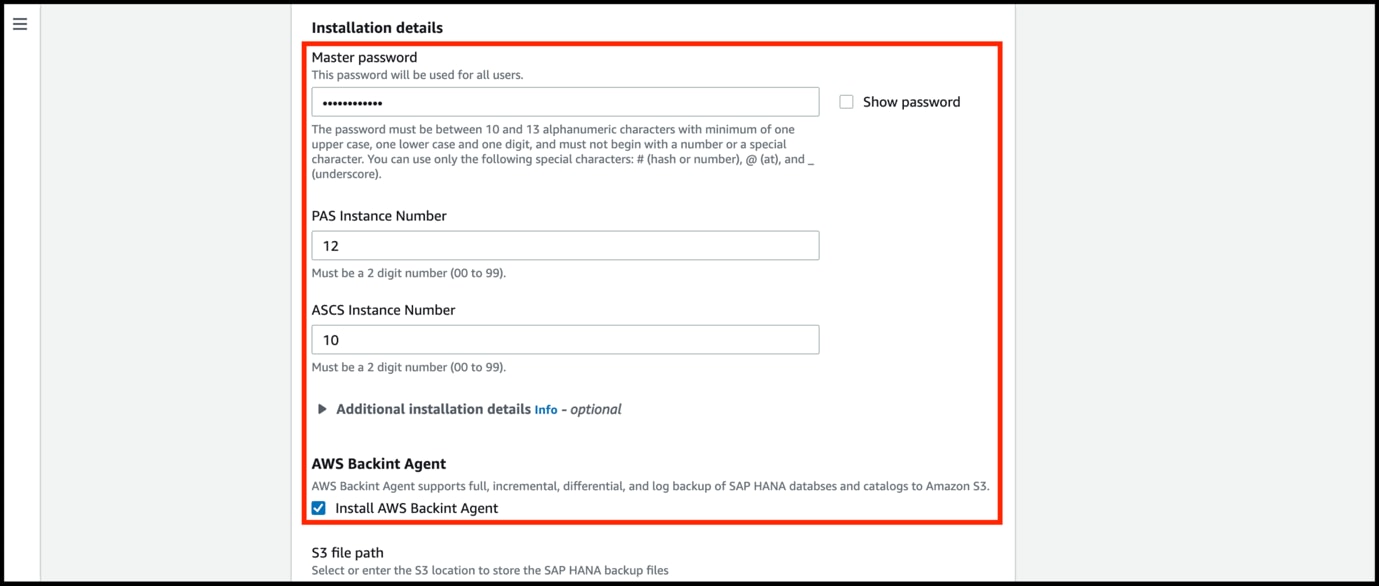 Master Password