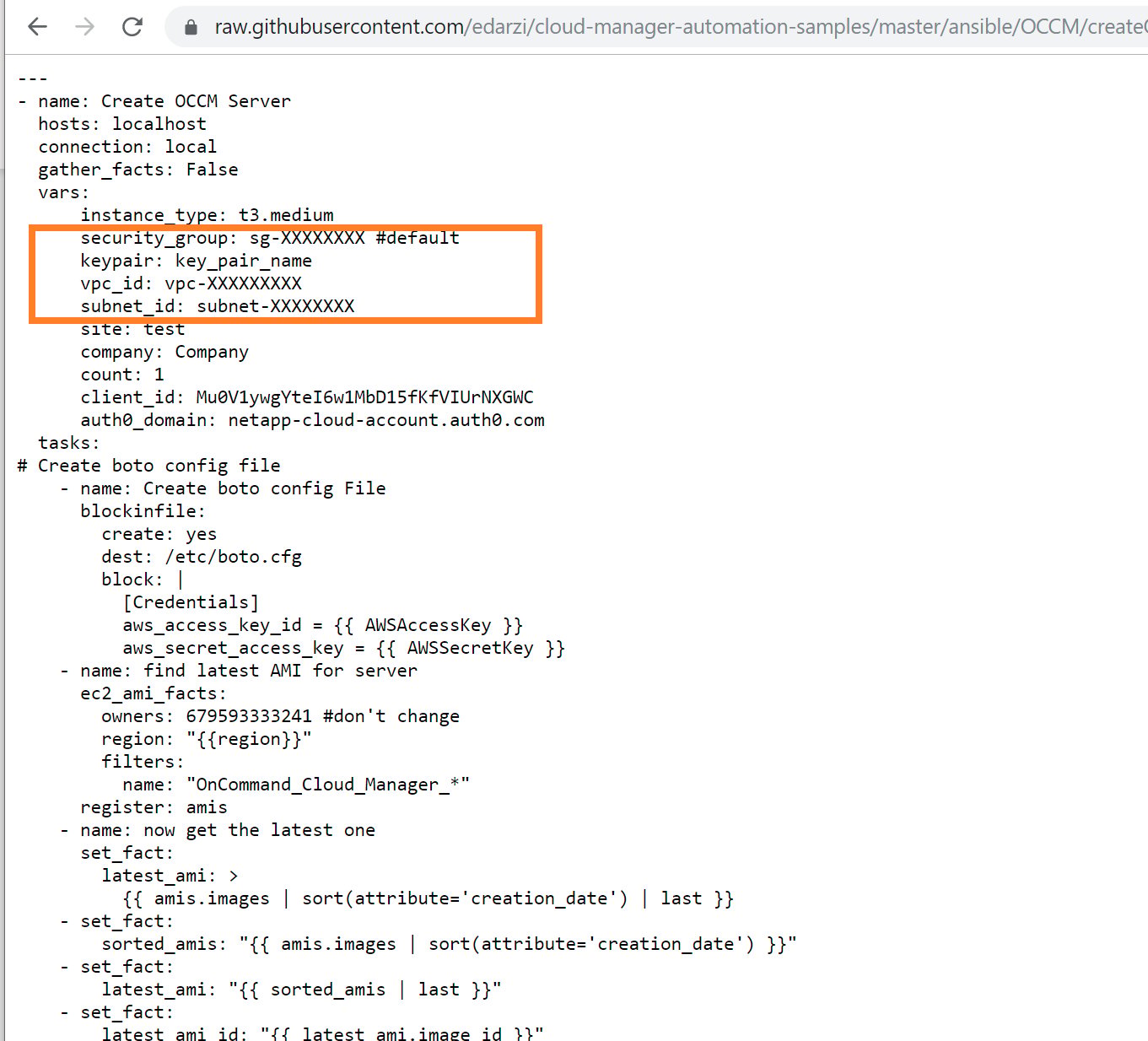 security_group, keypaid, vpc_id, subnet_id
