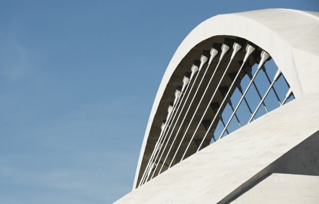 Concrete archway