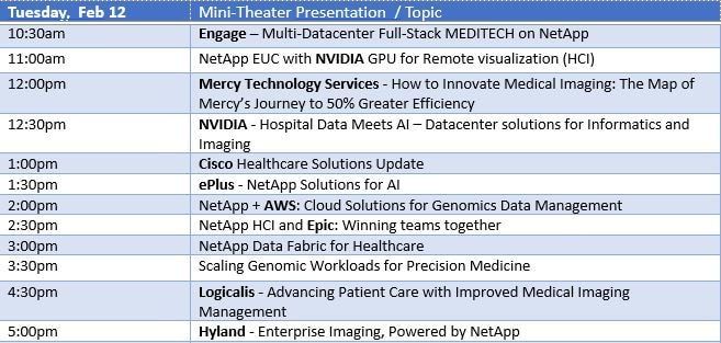 Your Guide to Everything NetApp at HIMSS 2019 - Inline Image 3