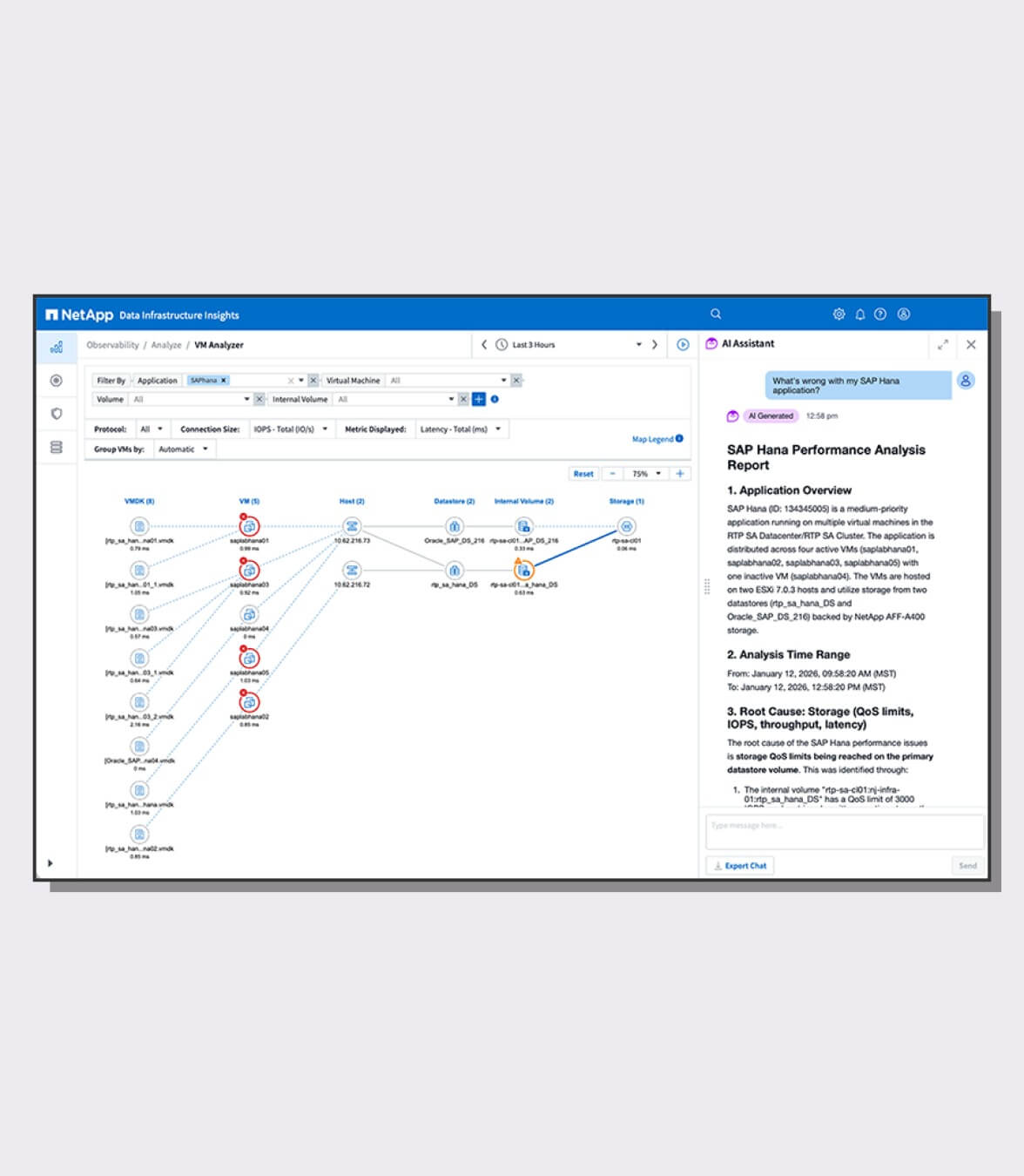 Date Infrastructure Insights Web Analyzer