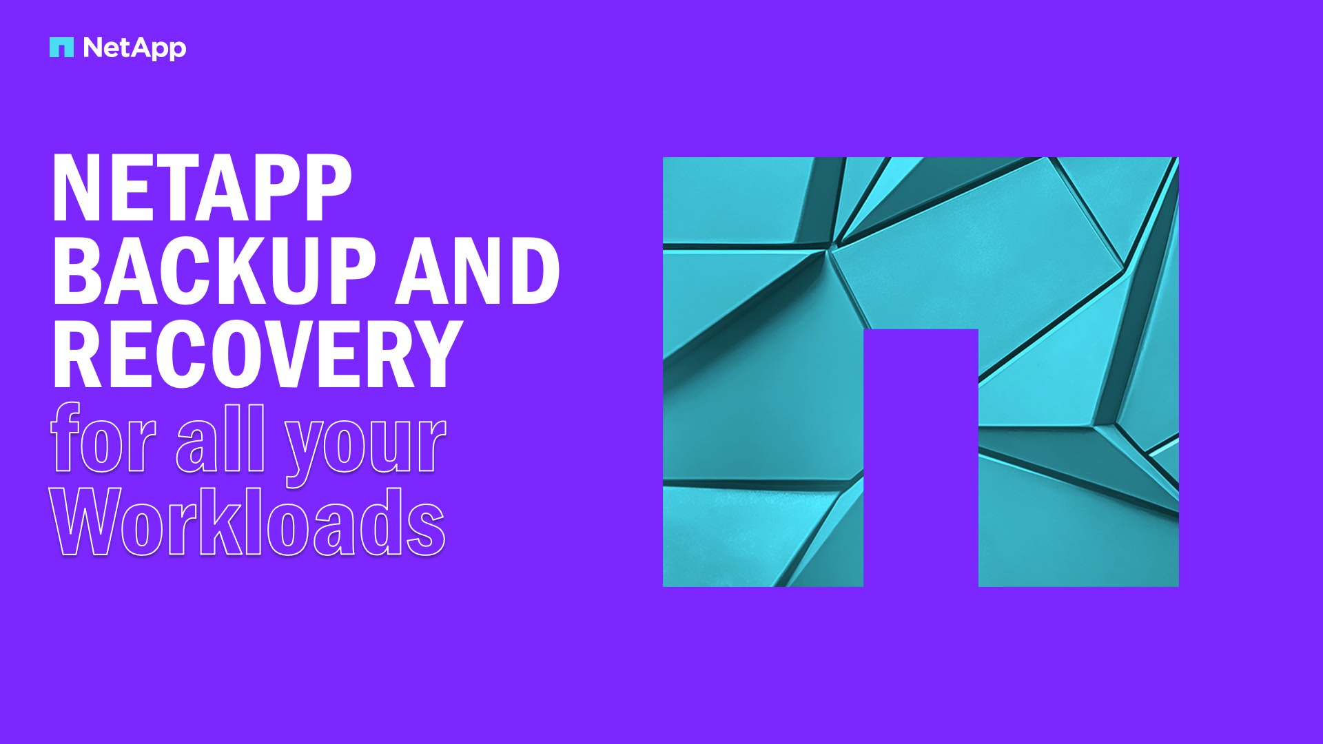 Databases, VMs, and Kubernetes with NetApp Backup and Recovery | NetApp ...