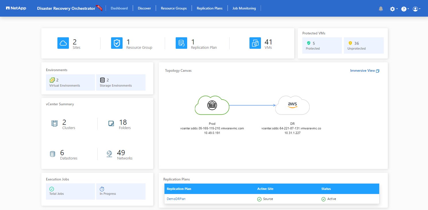 DRO Dashboard