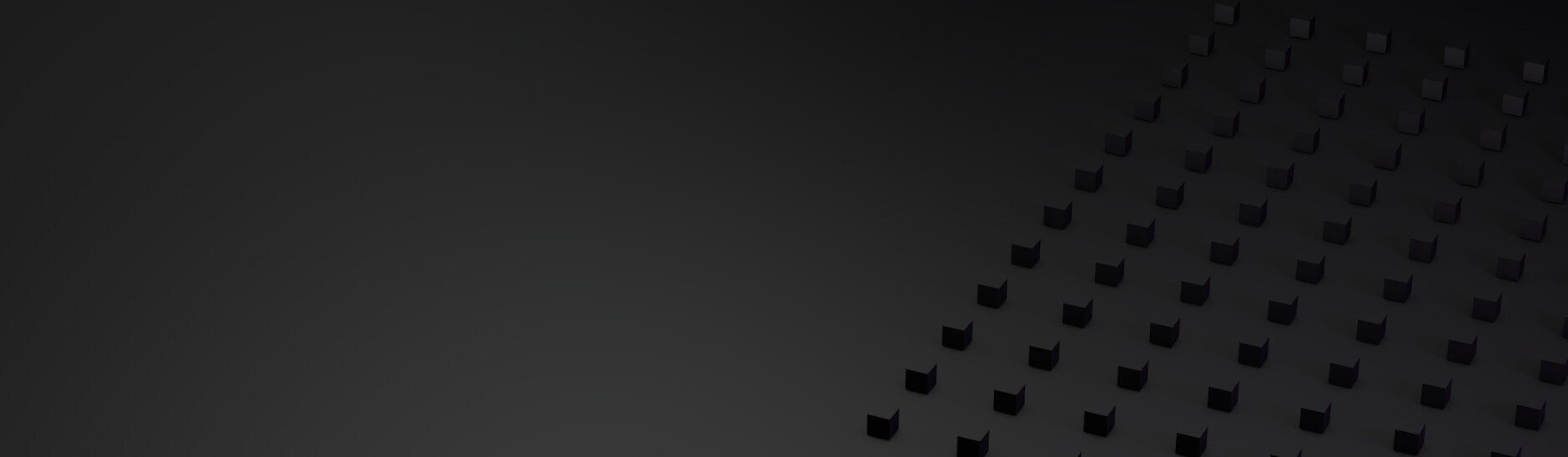 暗い立方体