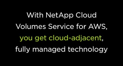 Data Transfer Fees with Cloud Volumes Service for AWS