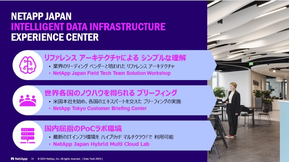 ネットアップ ジャパン インテリジェント データ インフラストラクチャ
