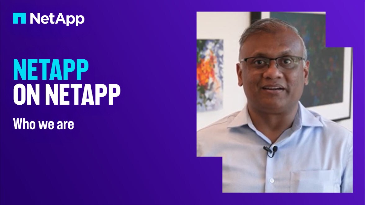 NetApp on NetApp : Who we are