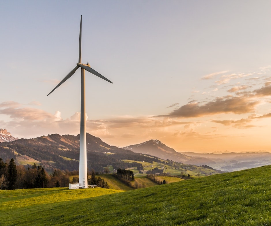 windmill on a mountain